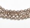 Silver Bicone Beads - Full Strand of Ethiopian Metal Beads - The Bead Chest (6 x 5mm, Silver)